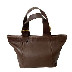 Coach Vintage Leather Soho Waverly Tote Bag in Mahogany (4133)